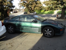 2001 MITSUBISHI ECLIPSE GT GREEN 3.0L AT 153730
